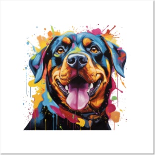 Rottweiller Dog Art Posters and Art